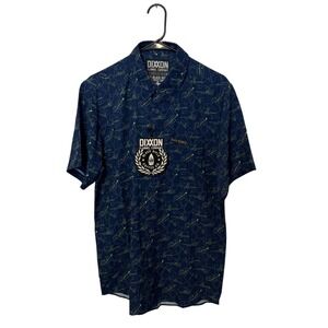 Dixxon Shirt Mens Medium Blue Black Rifle Coffee Company Power Llama Party